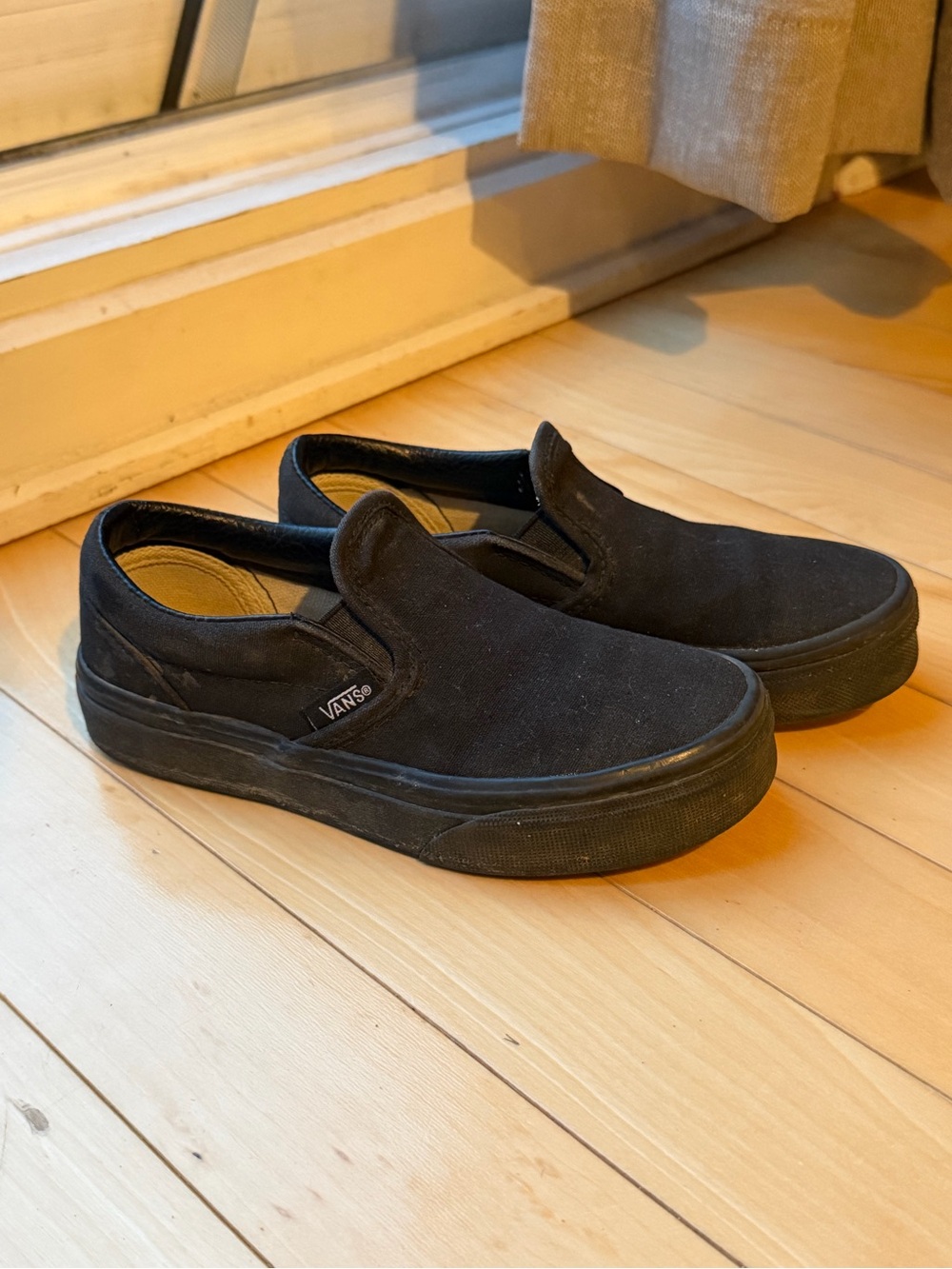 Vans Classic Slip-On little kids — Black